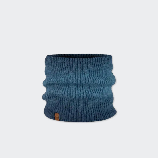 Bufanda Buff Knitted - Fleece Neckwarmer Marin Adult Azul