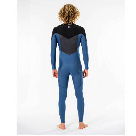Traje Rip Curl Dawn Patrol 32Gb St Chest Zip Azul/Negro
