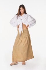 Falda Laia Beige