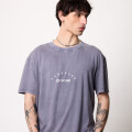 T-SHIRT M/C COSTA DE ORO DIXIE Azul Piedra
