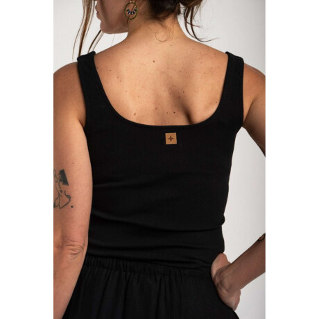 Top Musculosa Negro