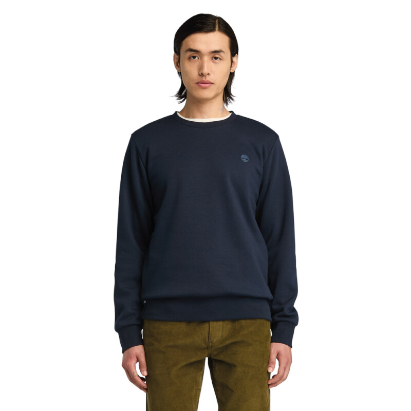 Polera Oyster River Hombre Dark Sapphire-dark Denim