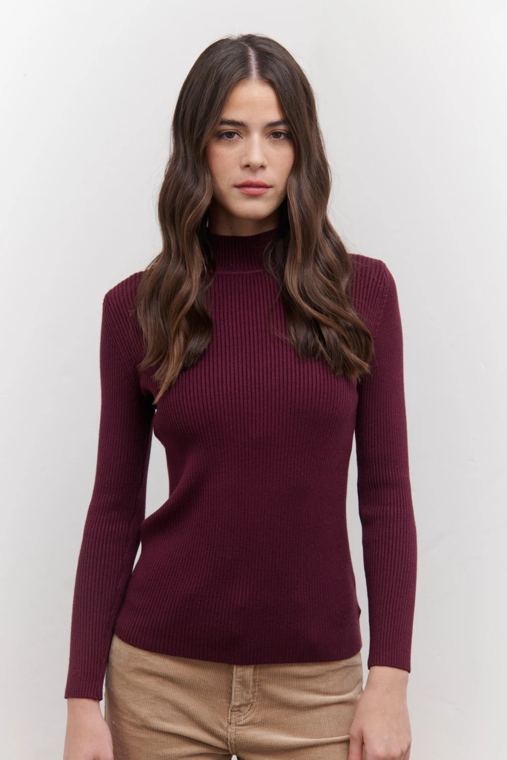 POLERA MORLEY bordo 1