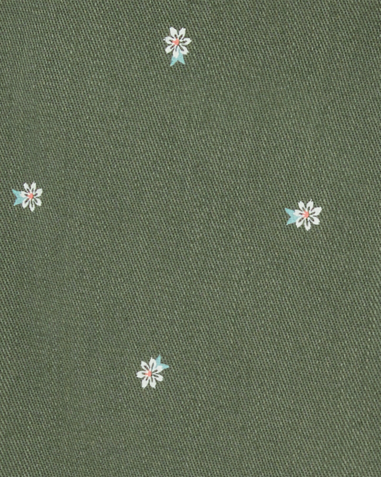 Pantalón de sarga, diseño floral Pantalón de sarga, diseño floral