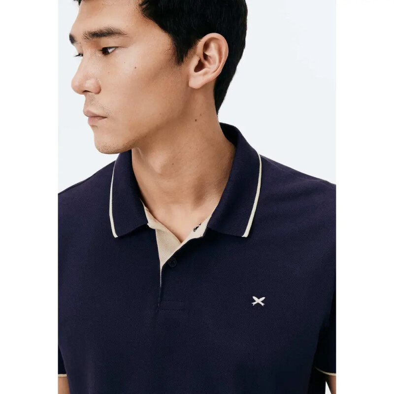 CAMISA POLO MM MASC AZUL ESCURO