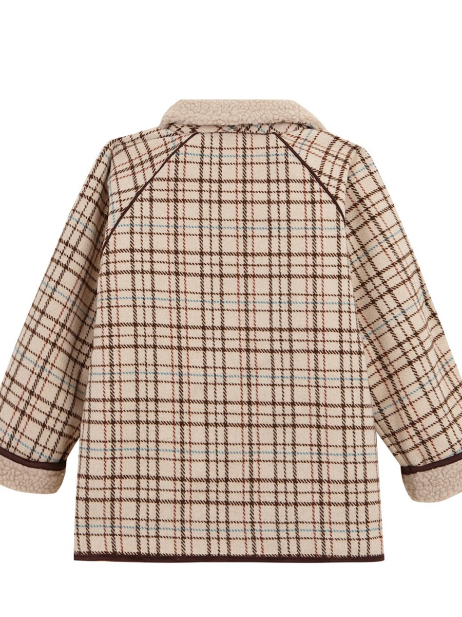 Abrigo De Doble Faz Topo Melange