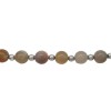 Pulsera bolitas-Plata 925-Piedra ágata-PU3013 conpiedra
