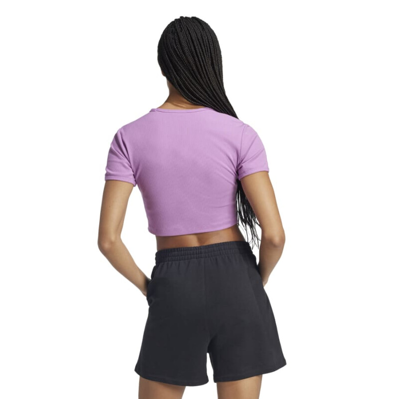 Remera Adidas Essentials Acalanada de Mujer - IW5723 Violeta