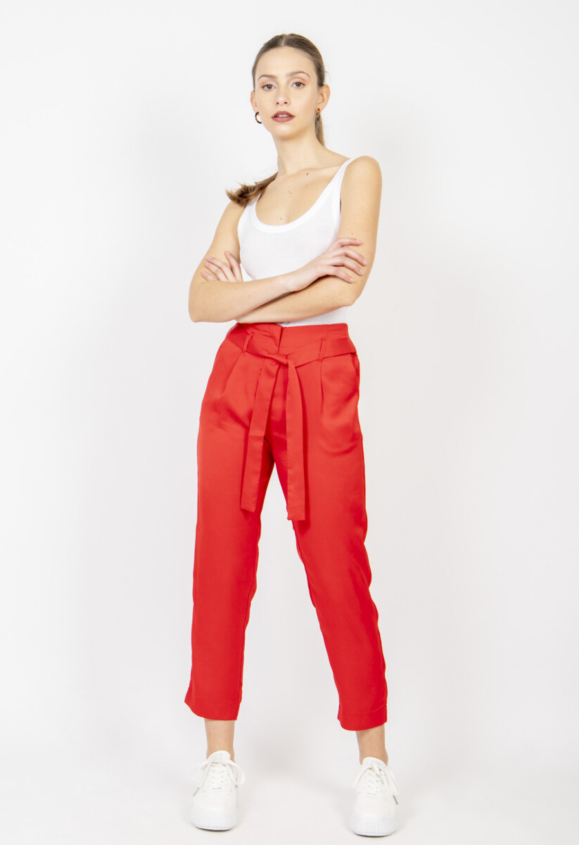 PANTALÓN WILLOW TA S20 - Rojo 