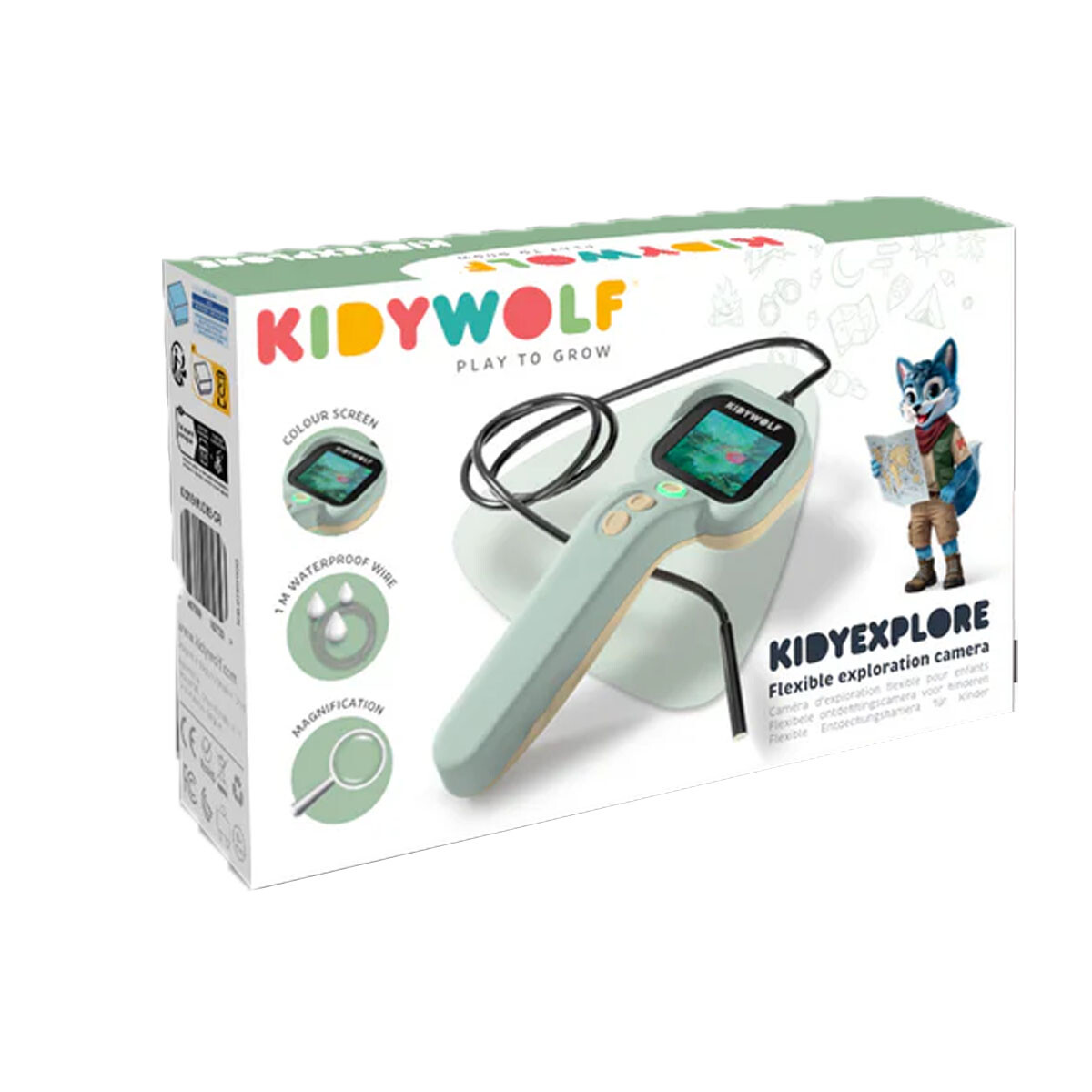 Cámara flexible Exploración infantil Kidyexplore Kidywolf 
