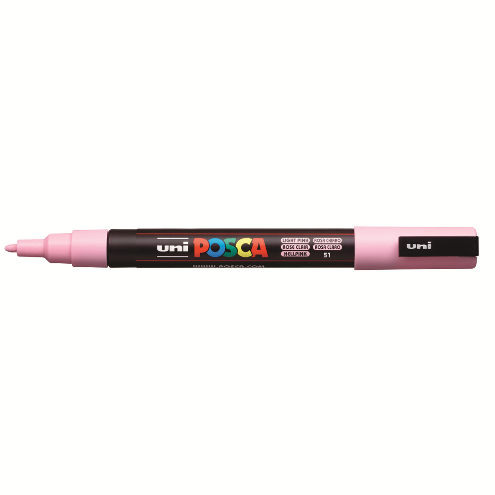 Marcador Uni Posca 1.3 Mm Rosa Pastel #MARCADOR UNI POSCA 1.3 MM ROSA PASTEL