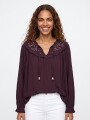 CAMISA SOLIRA BORDEAUX