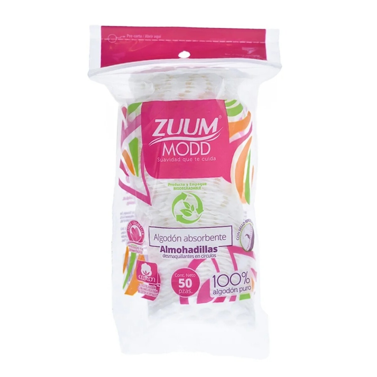 Discos Desmaquillantes Zuum 50 Uds. 