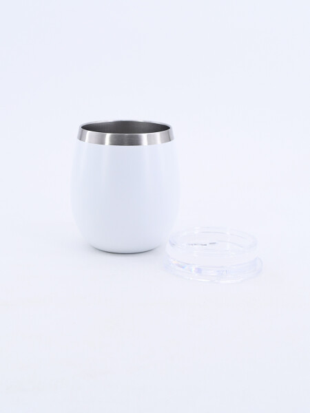 MATE ACERO INOXIDABLE BLANCO (V)