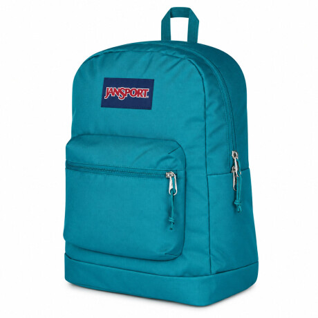 Mochila Escolar p/ Laptop Jansport Cross Town Plus Original Emerald Pool