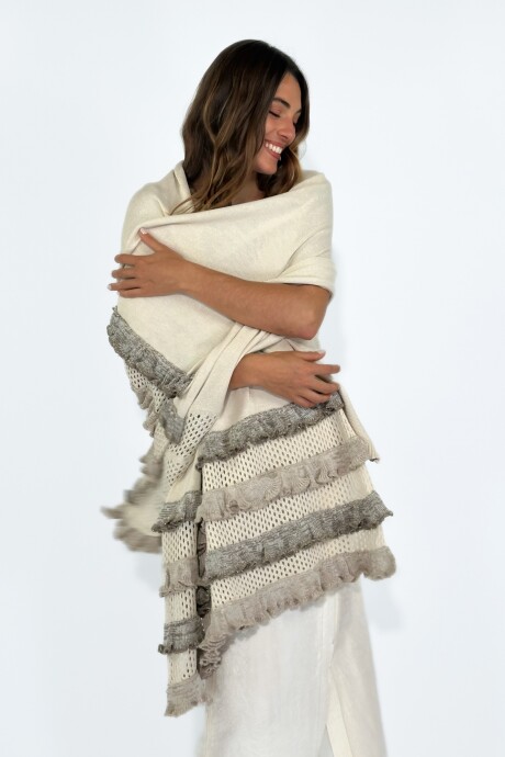 PASHMINA ALMENDRA Beige