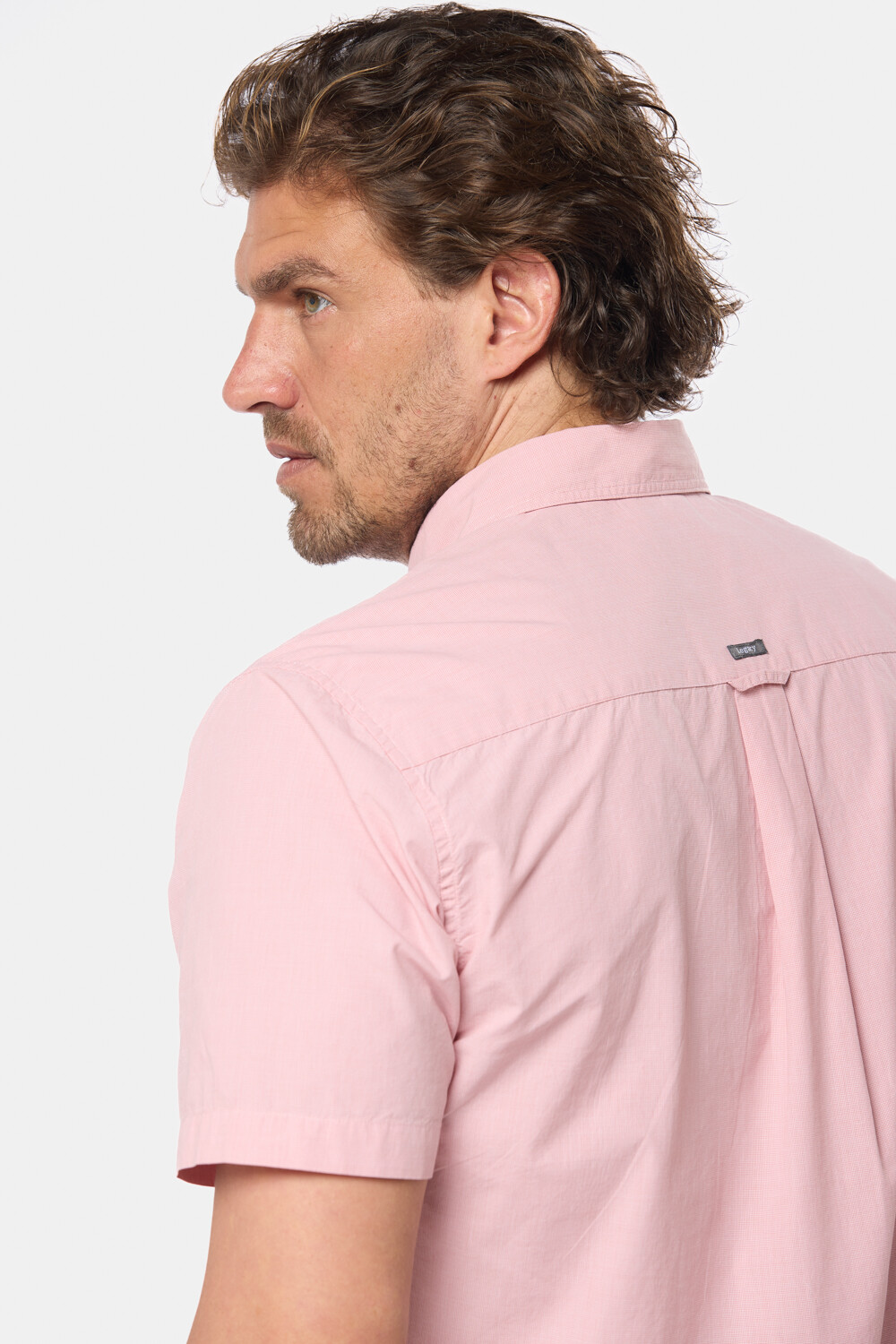 CAMISA A CUADROS Rosa