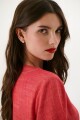 BLUSA LINO EMMA ROJO