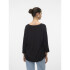VMBRIANNA 3/4 V-NECK PULLOVER BOO REP BLACK