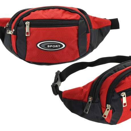 RIÑONERA LONA C/4 CIERRES SPORT 31.5X12X10.5CM 23519 RIÑONERA LONA C/4 CIERRES SPORT 31.5X12X10.5CM 23519