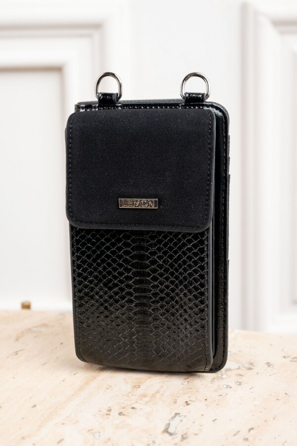 Porta Celular Combinado Negro