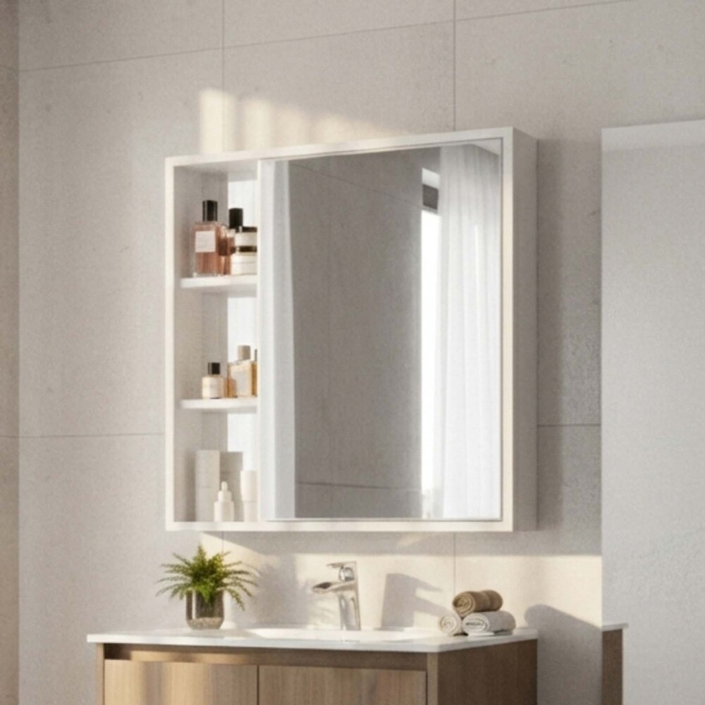 ESPEJO BOTIQUIN MDF BLANCO ATLANTA