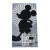 Toalla Playera Mickey y Minnie Velour Algodón 70 x 130 cm PER 77