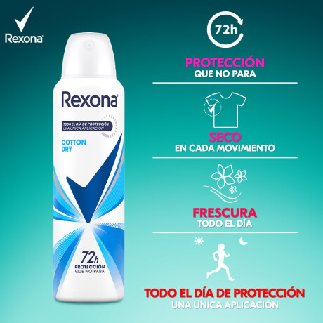 Rexona Desodorante Antitranspirante Aerosol Cotton Femeninom Rexona Desodorante Antitranspirante Aerosol Cotton Femeninom