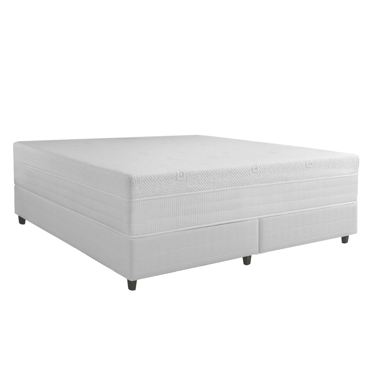SOMMIER KING SIZE BASE CAMA COLCHÓN 1.80 Mts - ALTURA 30 Cm 