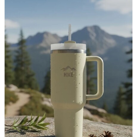 Termo Mega Sip 1180 ML Hike Color Crema