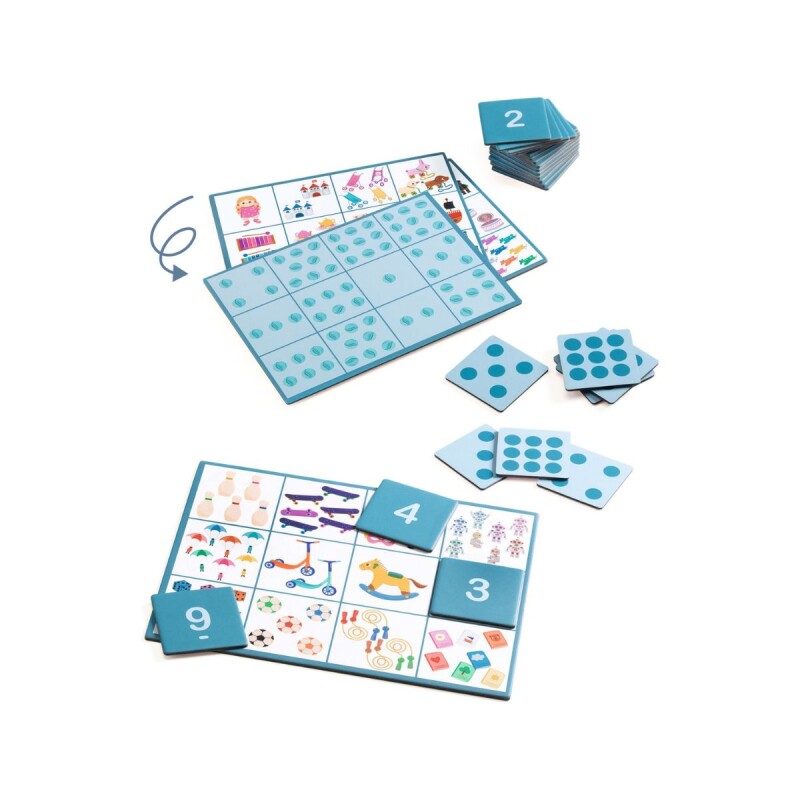 Juego educativo Bingo Djeco 3 a 6 anos Juego Educativo Bingo Djeco 3 A 6 Anos