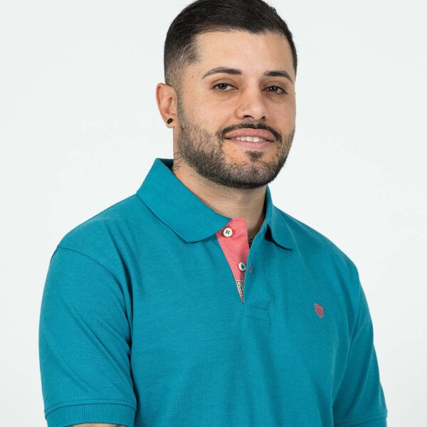 Remera Piqué Petroleo