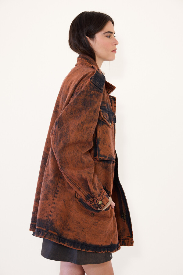 Parka Jean Ciara Nin Óxido