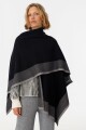 Ruana Line Negro