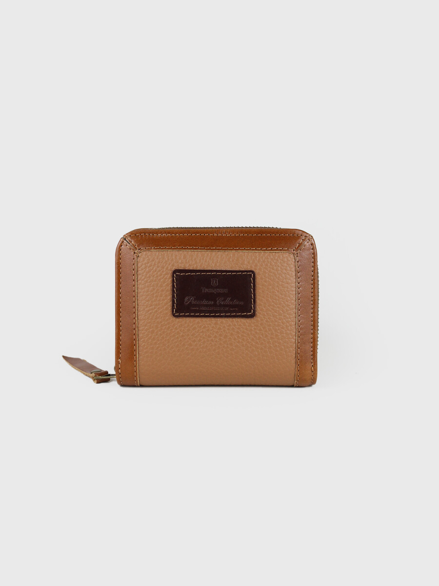 Billetera Tulipán Marco - Beige 