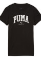 REMERA MUJER PUMA SQUAD GRAPHIC TEE Negro
