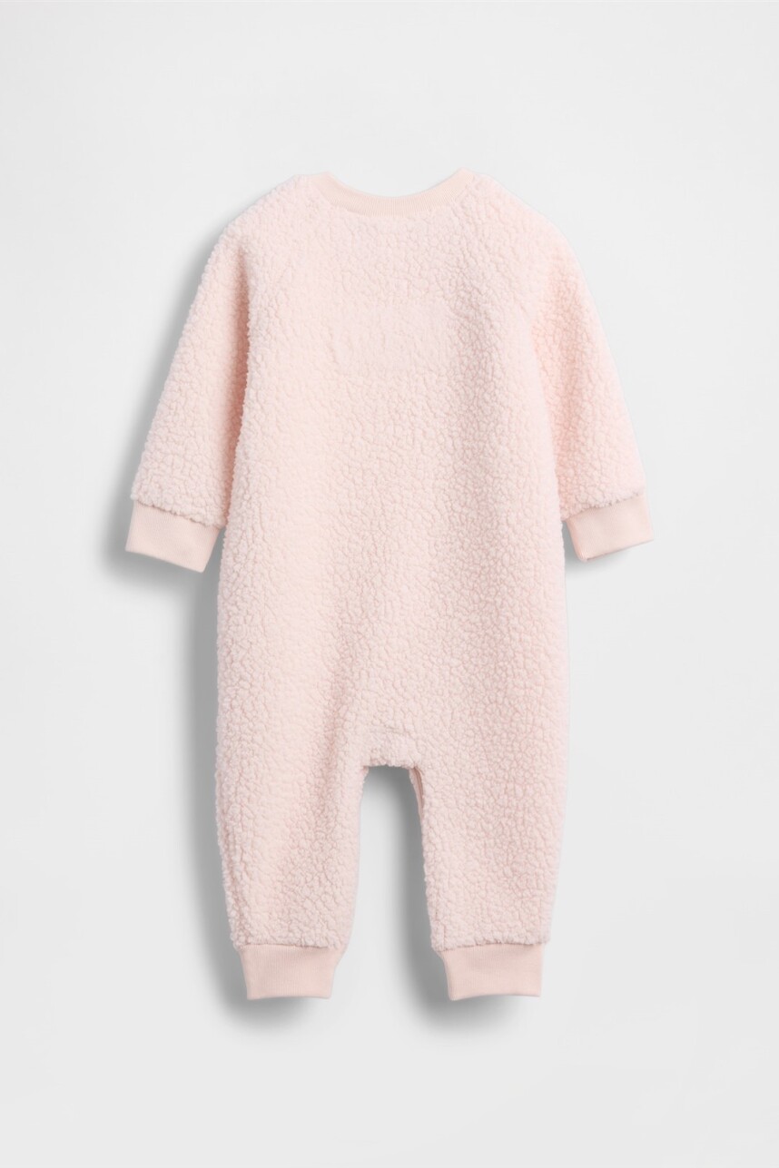Astronauta Sherpa Bebé Barely Pink