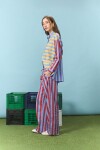 Pantalón rayado yorugua multicolor