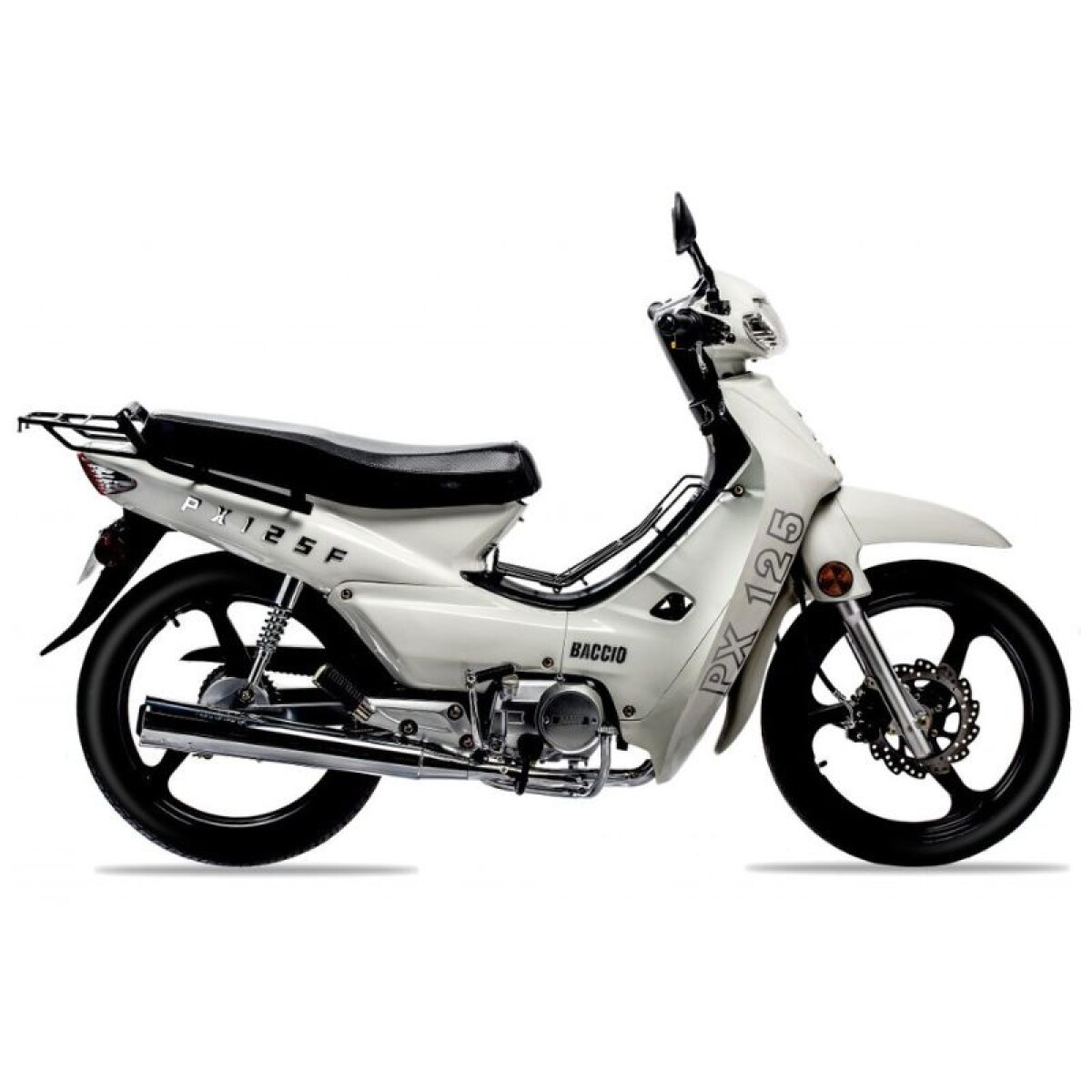 MOTO BACCIO PX125 F BLANCA 