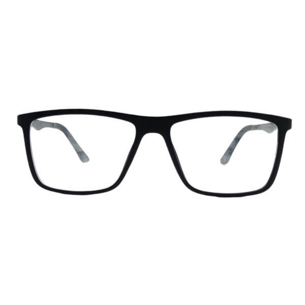 Tipo: Lente de receta. Marca: Vidaltec. Material: Acetato. Color: Negro uniforme. Calibre: Mediano. negrouniforme