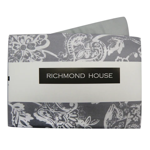 Juego Sábanas 1 Plaza Richmond House Estampadas 100% Microfibra 302