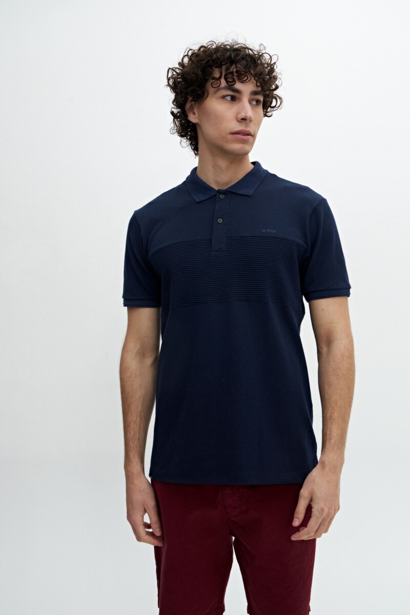 Remera polo Nash - Marino 