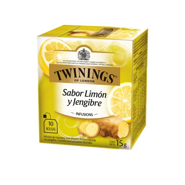 Twinings Limón Y Jenjibre 15g Twinings Limón Y Jenjibre 15g