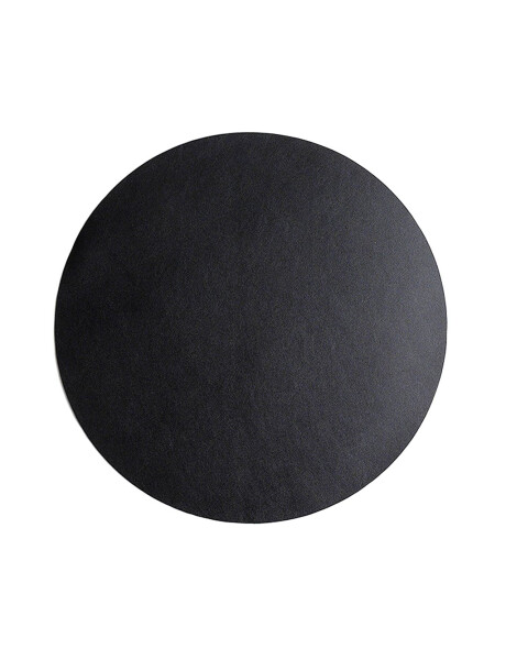 INDIVIDUAL PVC REVERSIBLE D38CM NEGRO/GRIS CLARO INDIVIDUAL PVC REVERSIBLE D38CM NEGRO/GRIS CLARO