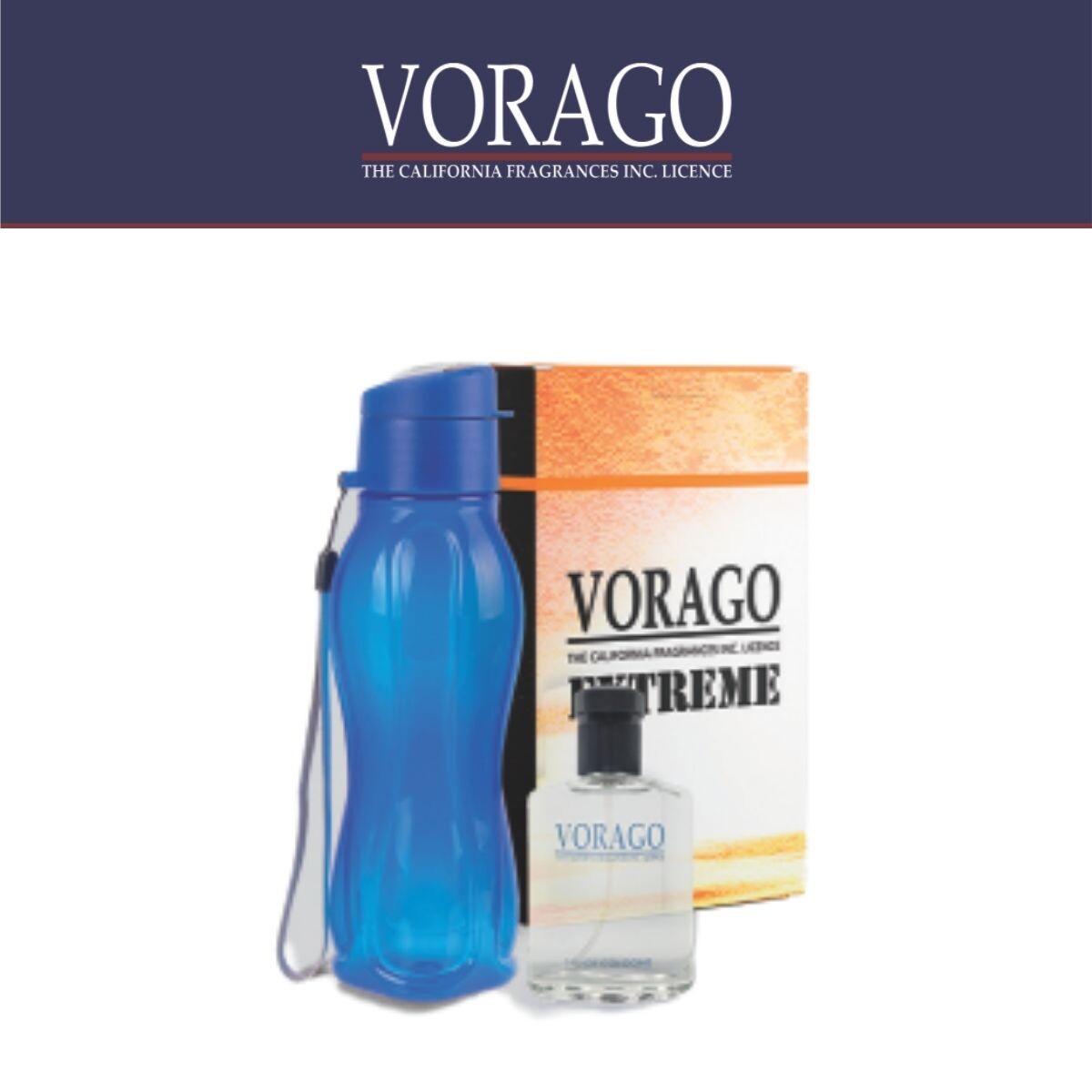 Perfume Vorago Extreme EDC 50 ML + Botella Sport 