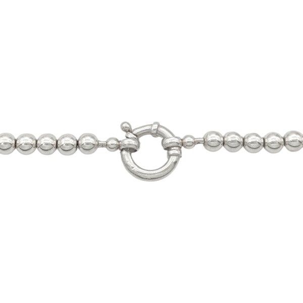 Cadena eslabón Bolas - Plata 925 - Sin Piedra - CD3270 Sinpiedra