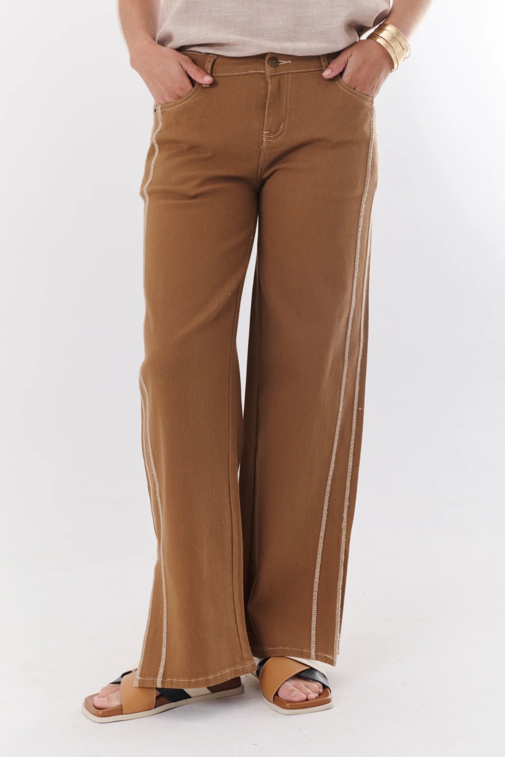 PANTALON NIZA camel 5