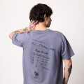 T-SHIRT M/C CARTAS DIXIE Azul Piedra