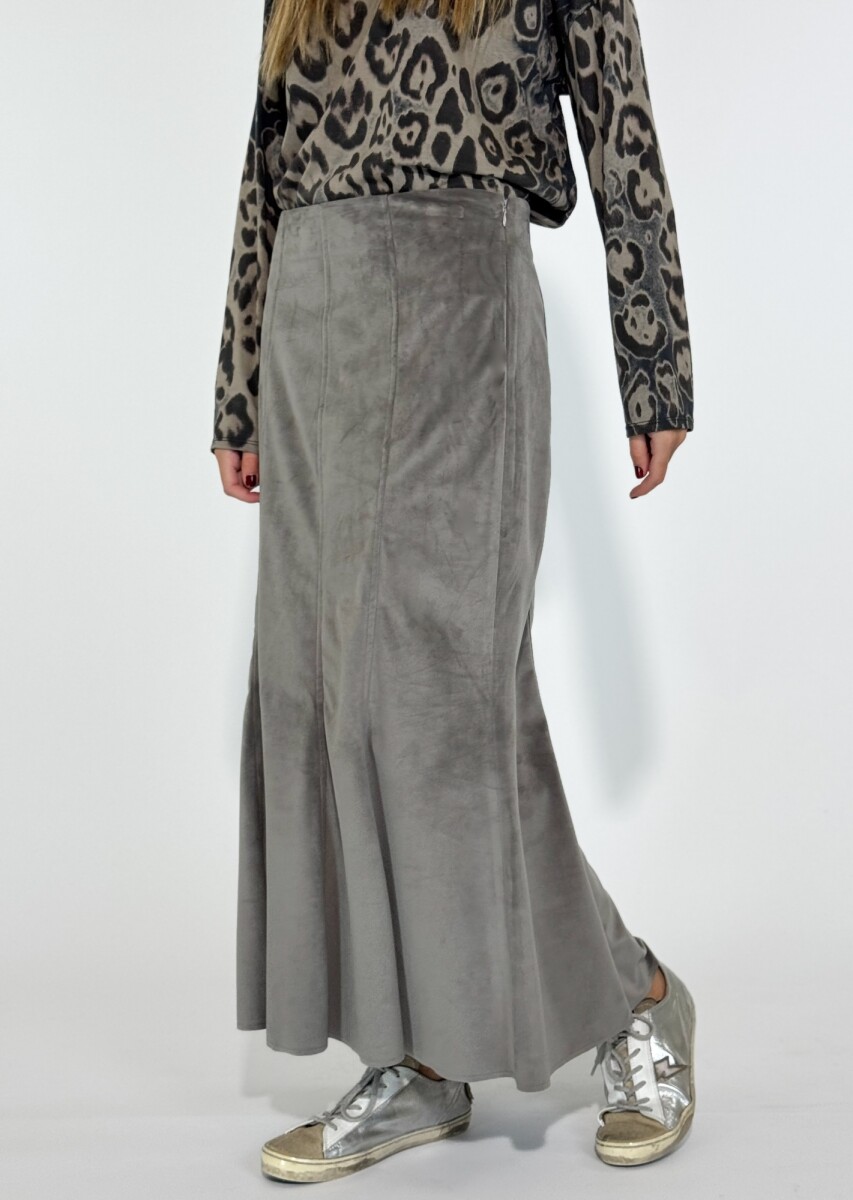 POLLERA ADELE - GRIS 