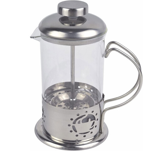 Cafetera prensa francesa de vidrio y acero inox. 600ml Cafetera Prensa Francesa De Vidrio Y Acero Inox. 600ml